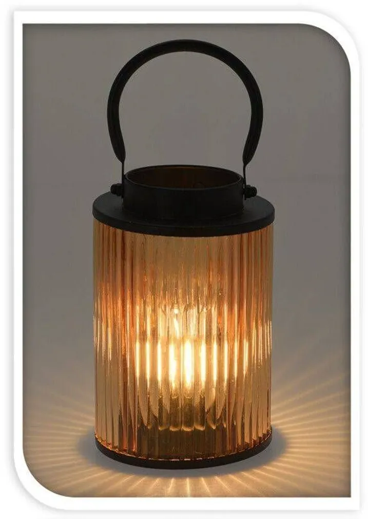 LATERN LED VALGUSEGA KLAASIST 16CM