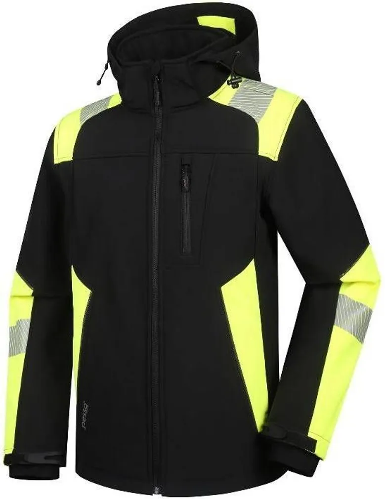 TÖÖJOPE PESSO SOFTSHELL ASTRA HV MUST/KOLLANE M