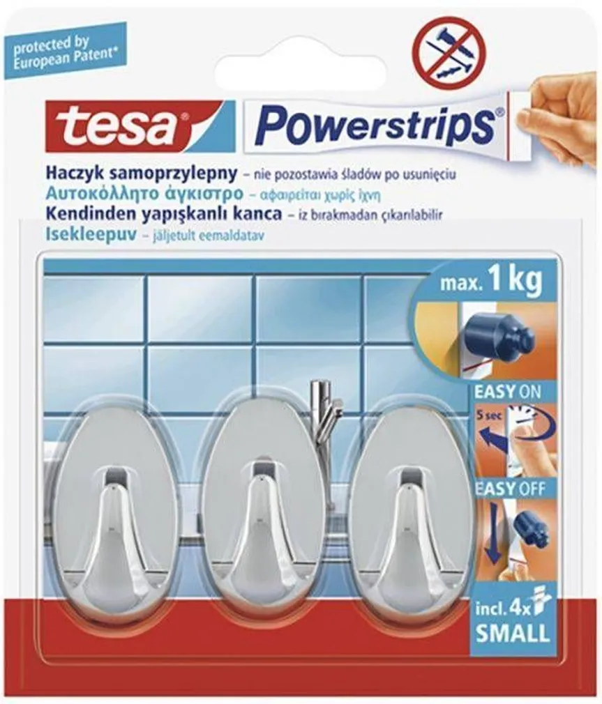 NAGI TESA MINI OVAL KROOM 3TK PAKIS