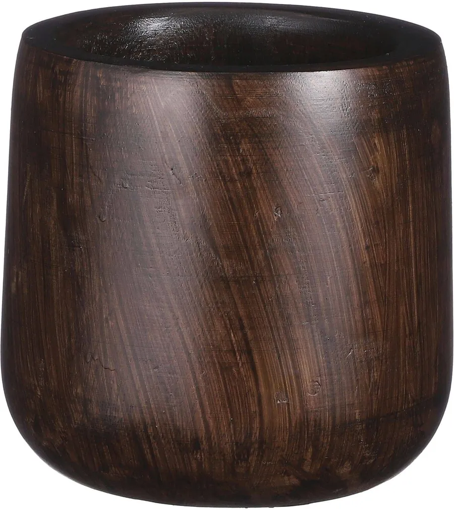 ÜMBRISPOTT MICA DECORATIONS PYKE 24X24CM TUMEPRUUN