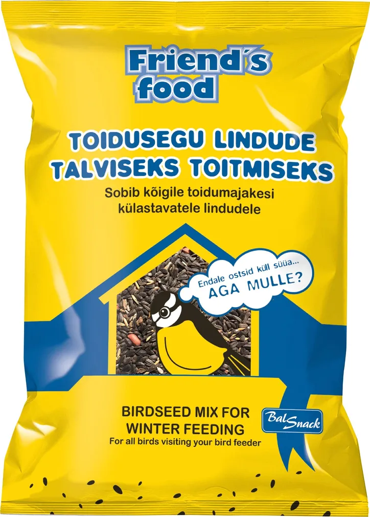 LINNUTOIT FRIEND´S FOOD TALVESEGU 2KG