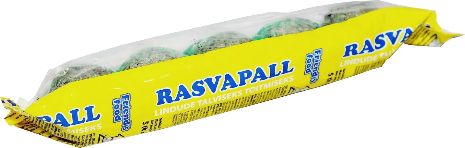LINNUTOIT FRIEND´S FOOD RASVAPALLID TALVEKS, 5TK PAKIS