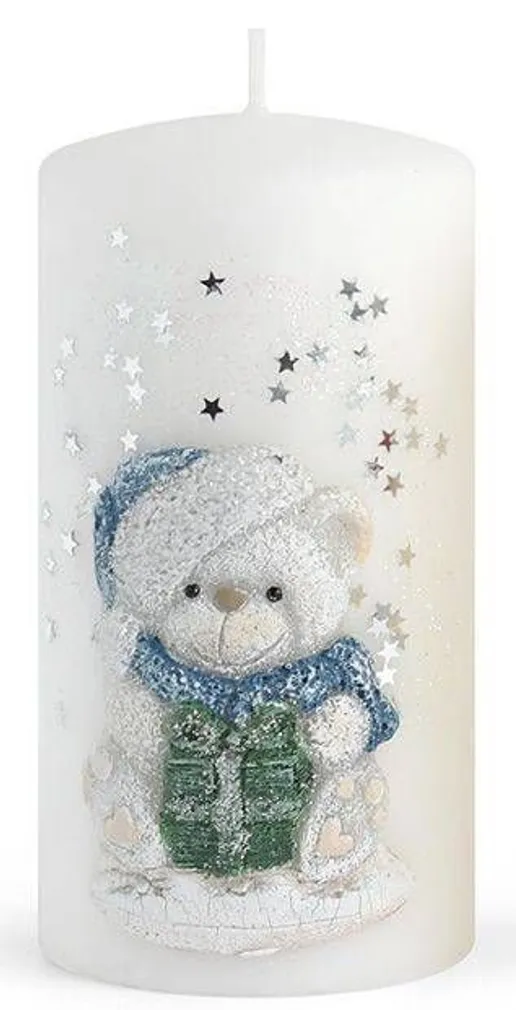 KÜÜNAL CHRISTMAS TEDDY, VALGE