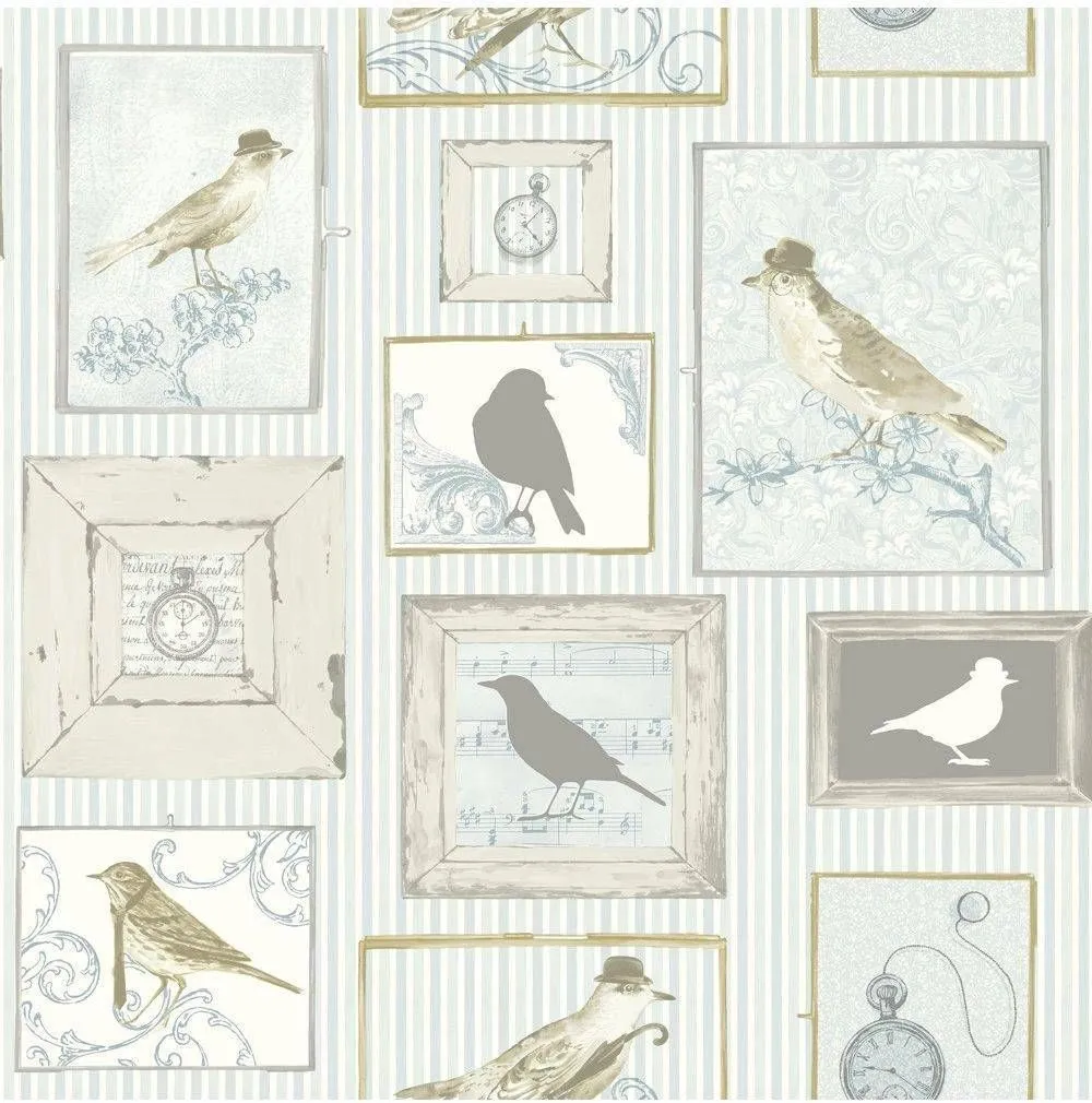 TAPEET TEMPUS ENGLISH BIRDS FI2502