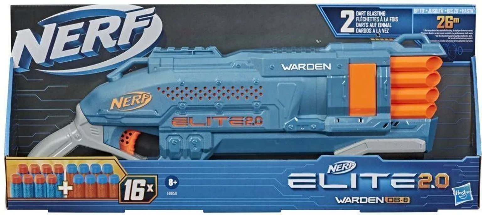 MÄNGURELV NERF ELITE 2.0 WARDEN DB 7