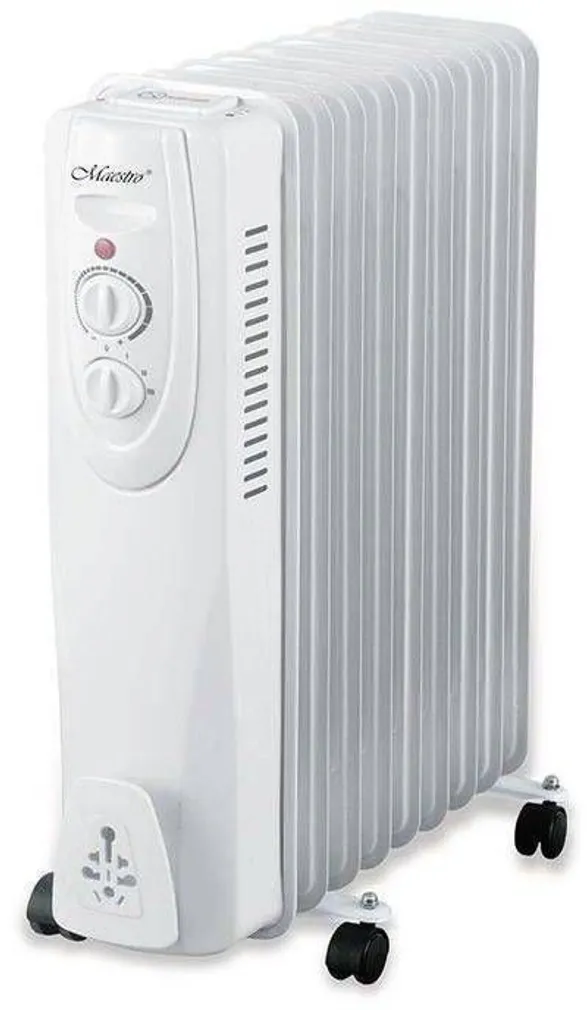 ÕLIRADIAATOR MAESTRO MR950 9 RIBI 800/1200/2000W TERMOSTAAT