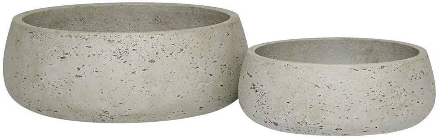 ÜMBRISPOTT RO CEMENT 39X39X14,5CM, HALL