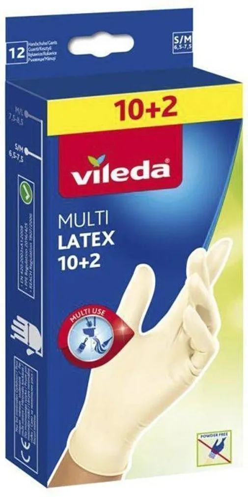 KUMMIKINDAD VILEDA MULTI LATEX S/M 12TK PAKIS