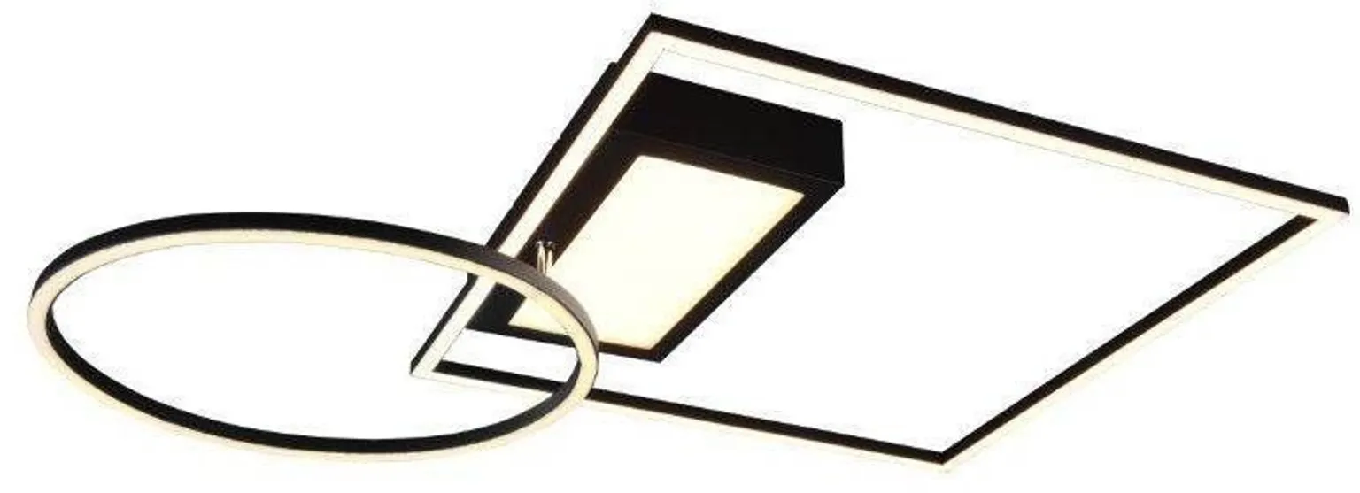 LAELAMP TRIO DOWNEY 33W LED 4600LM 2700-6500K PULT MUST