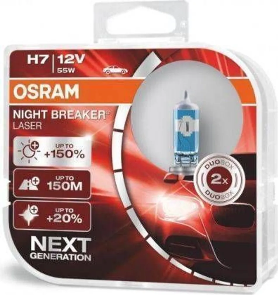 AUTOPIRN OSRAM H7X2TK 55W 12V NIGHTBRAKER