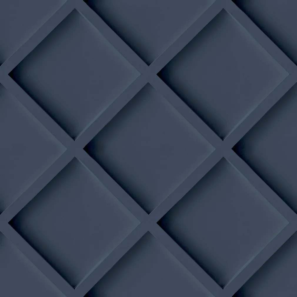 TAPEET ARTHOUSE WOOD TRELLIS NAVY