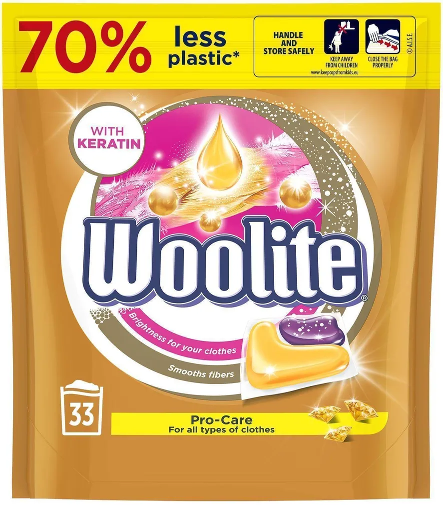 PESUKAPSLID WOOLITE PRO-CARE 33TK PAKIS