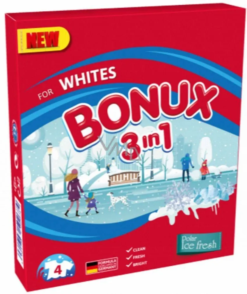 PESUPULBER BONUX WHITE POLAR ICE FRESH 300G