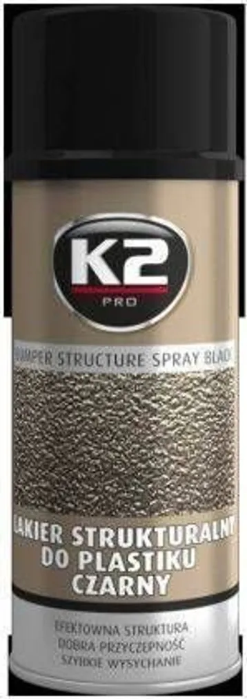 STRUKTUURVÄRV K2 KAITSEV MUST 400ML