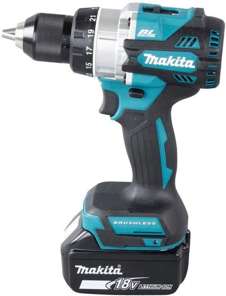 AKULÖÖKTRELL MAKITA DHP486RTJ 18V 2X5AH 130/65NM HARJADETA