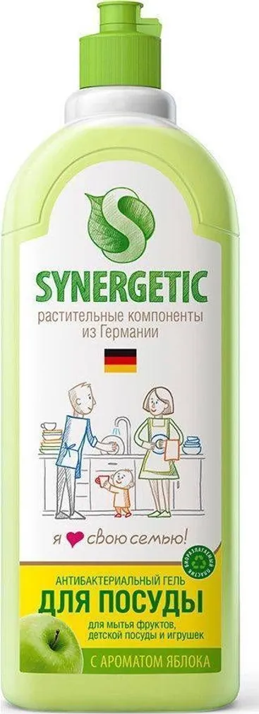 NÕUDEPESUVAHEND SYNERGETIC LASTE ESEMETE JAOKS ÕUN 1000ML