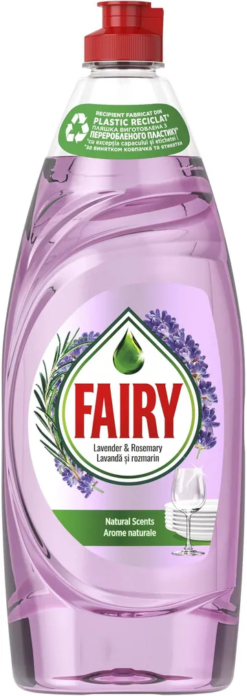 NÕUDEPESUVAHEND FAIRY NATURALS LAVENDER&ROSMARY 650ML