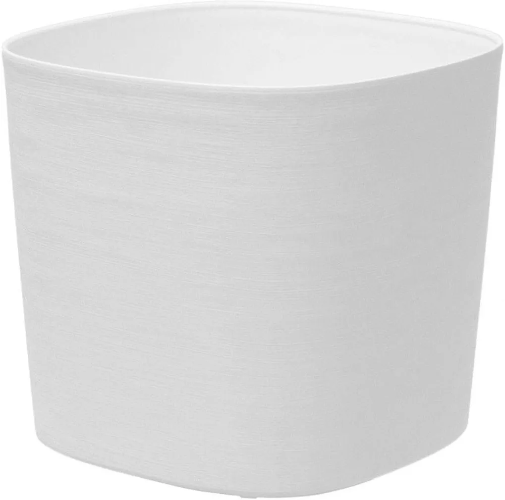 ÜMBRISPOTT TERAPLAST CAPRI 24CM, VALGE