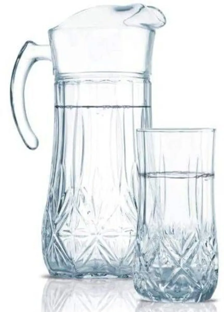 KANN 1,8L + 6 KLAASI LUMINARC BRIGHTON AME