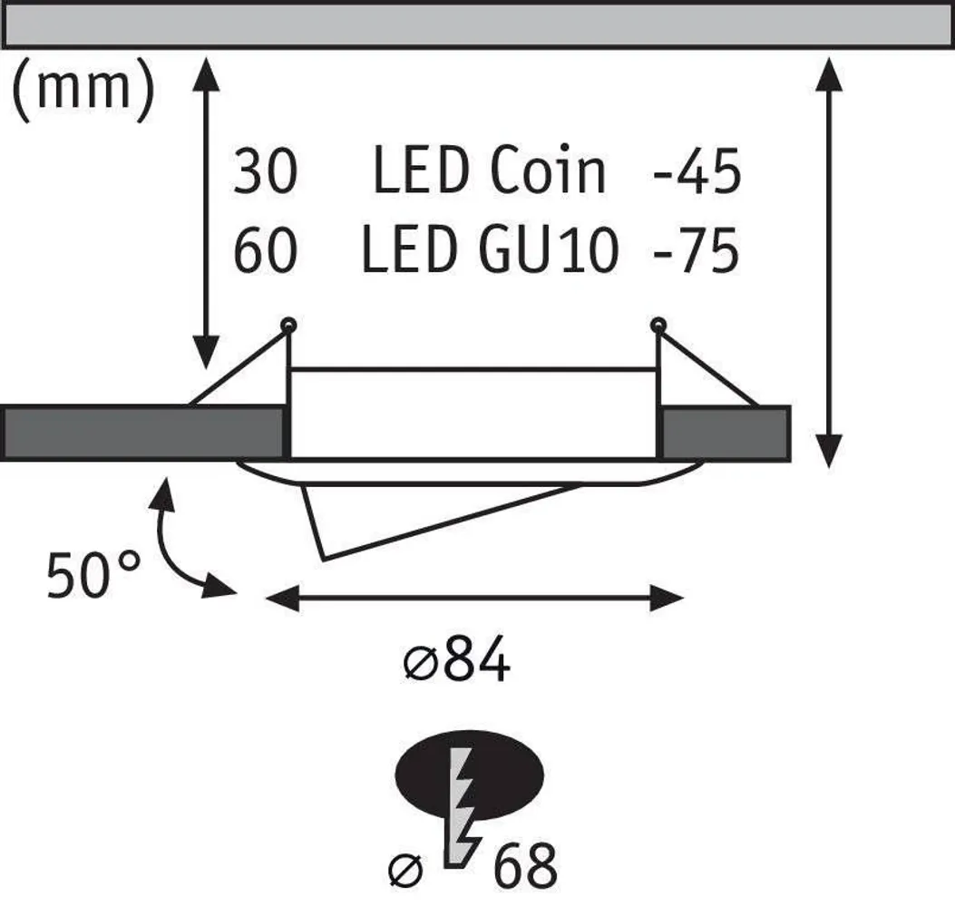 ALLVALGUSTI PAULMANN KOMPLEKT CHOOSE 3X10W LED IP23 SUUNATAV MET.