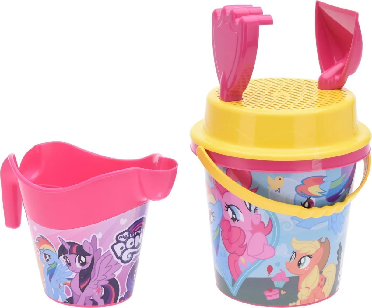 MÄNGUASJADE KOMPL. LIIVAKASTI 5-OSALINE MY LITTLE PONY