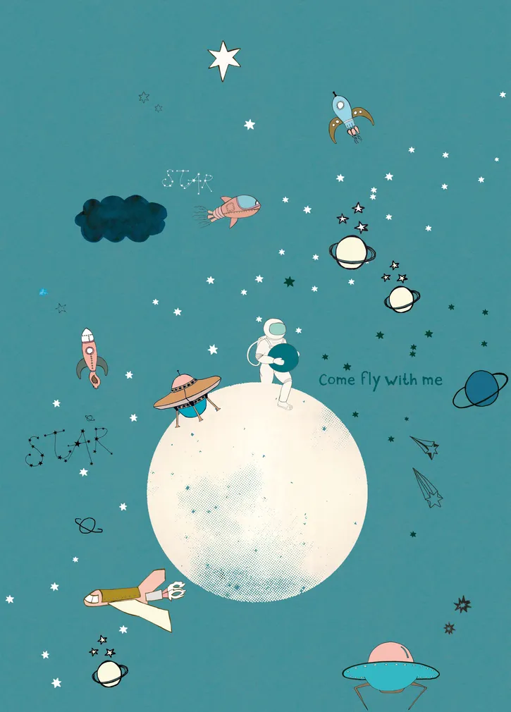 DIGITAPEET RASCH ONSZELF STORIES 200X280CM R557442