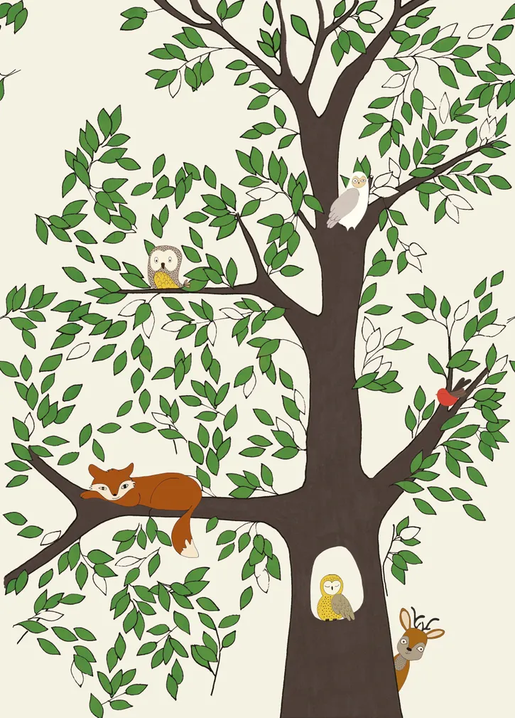 DIGITAPEET RASCH ONSZELF STORIES 200X280CM R557756