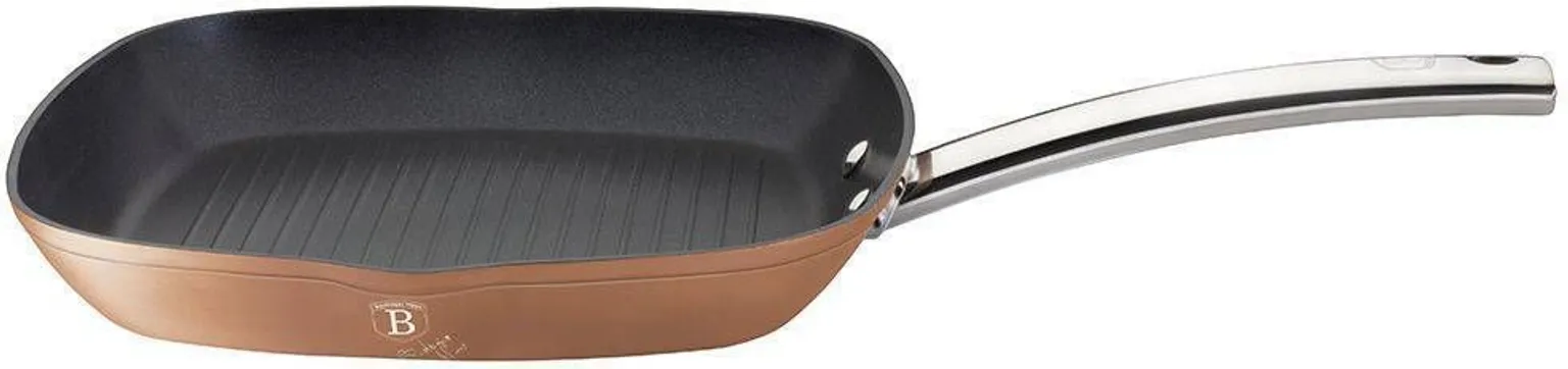 GRILLPANN 28CM, BERLINGER HAUS BRONZE TITAN COLLECTION