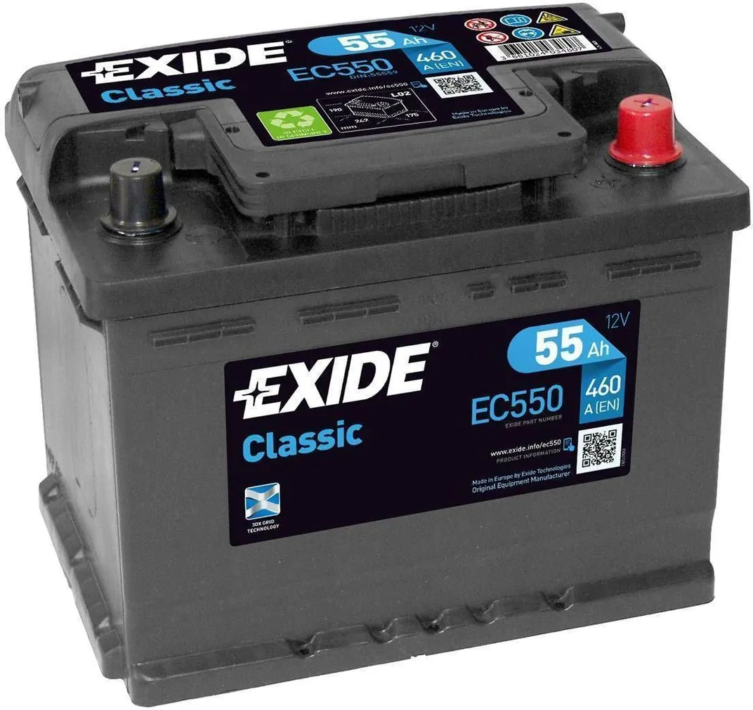 AUTOAKU EXIDE CLASSIC 55AH 460A