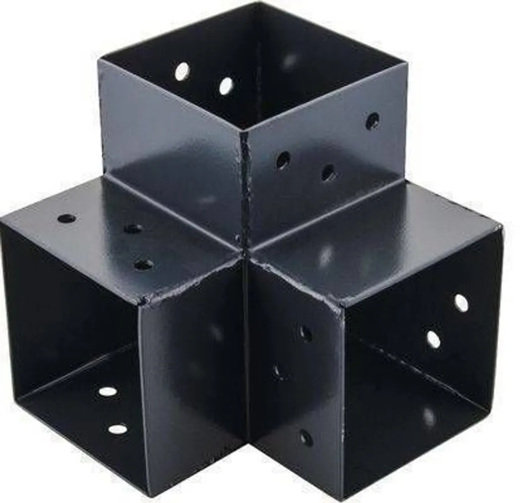 PRUSSIÜHENDUS SUKI NURK 91X91MM 90° 3 HARU ANTRATSIIT