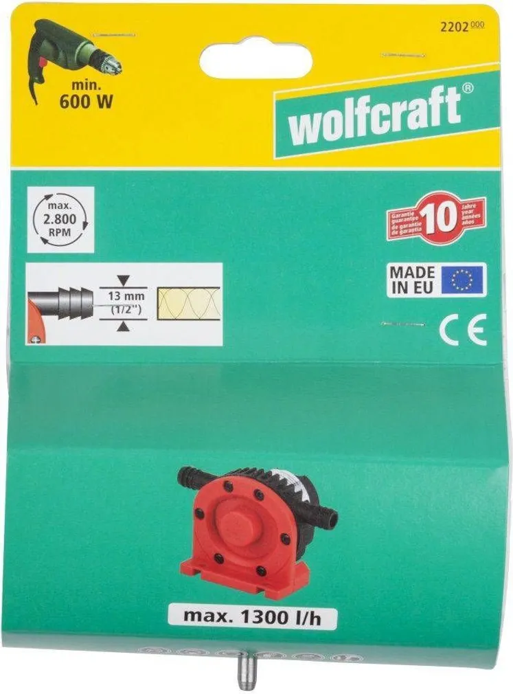 VEEPUMP WOLFCRAFT TRELLILE MAX 1300 L/H