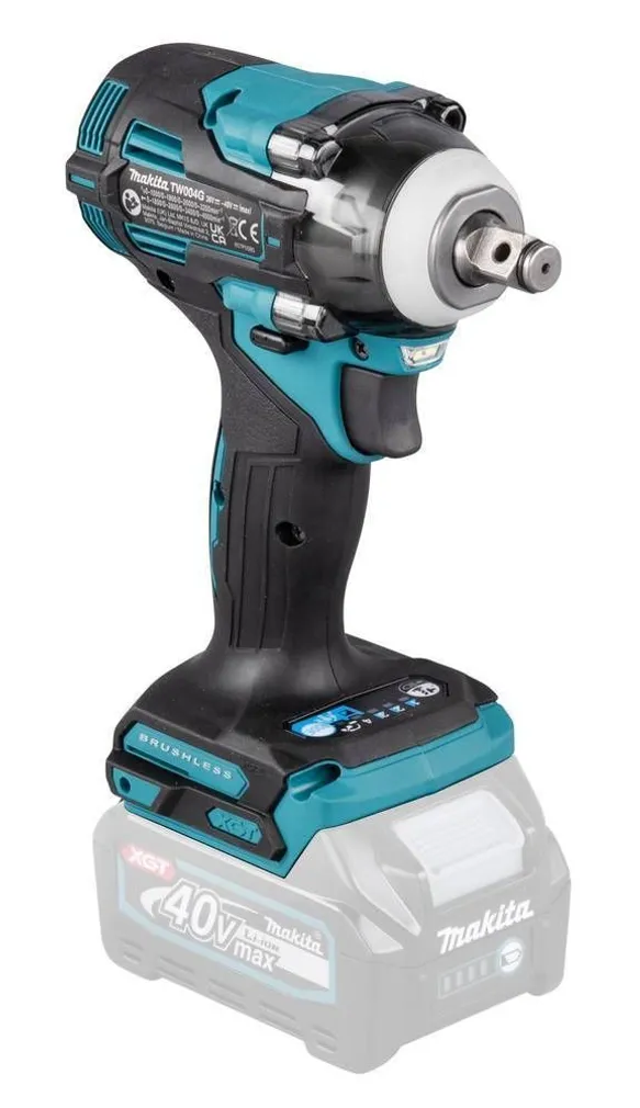 AKUMUTRIKEERAJA MAKITA TW004GZ 40V MAX XGT 1/2" AKU JA LAADIJATA