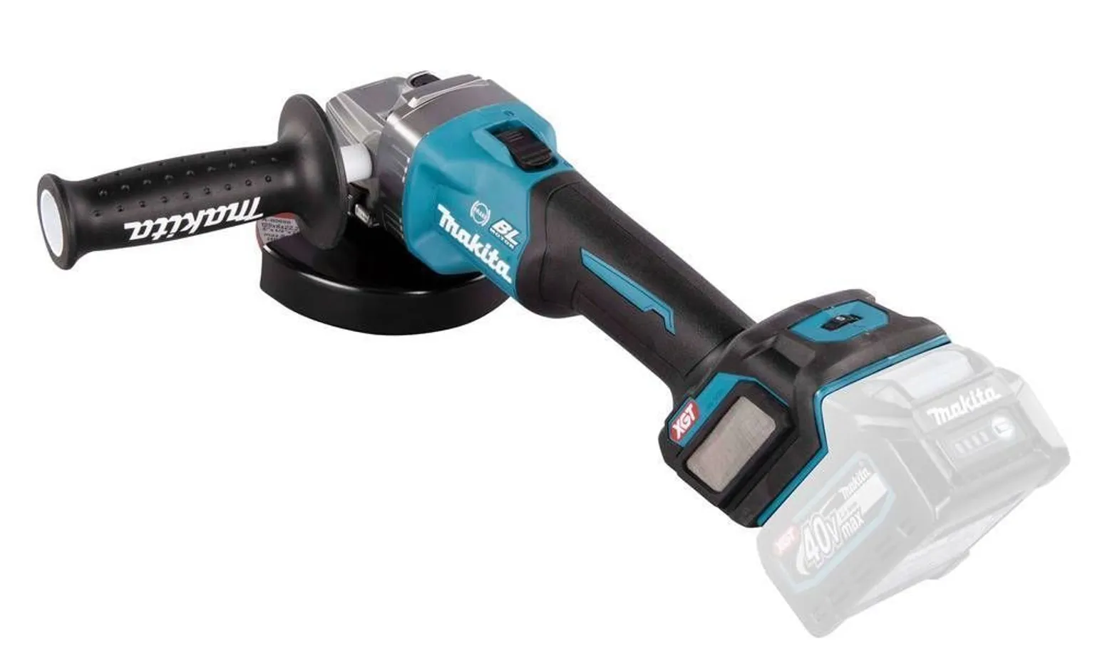 AKUNURKLIHVIJA MAKITA GA023GZ 40V MAX XGT 125MM AKU JA LAADIJATA