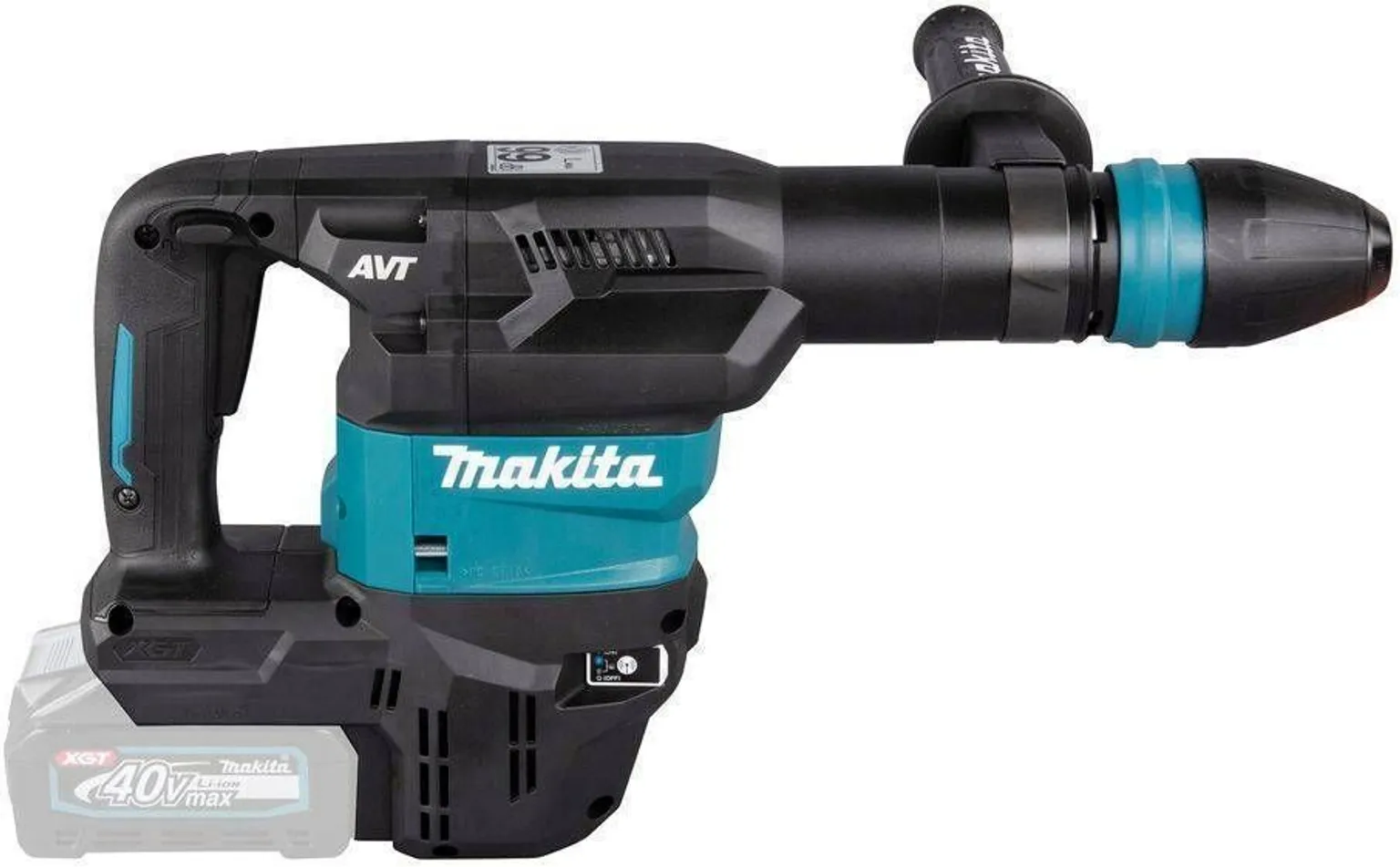 AKUPIIKVASAR MAKITA SDS-MAX XGT 40V 9,4J AKU JA LAADIJATA