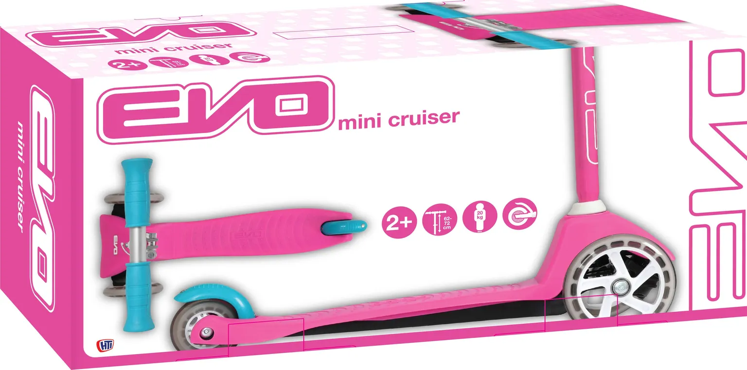 TÕUKERATAS EVO CRUISER ROOSA