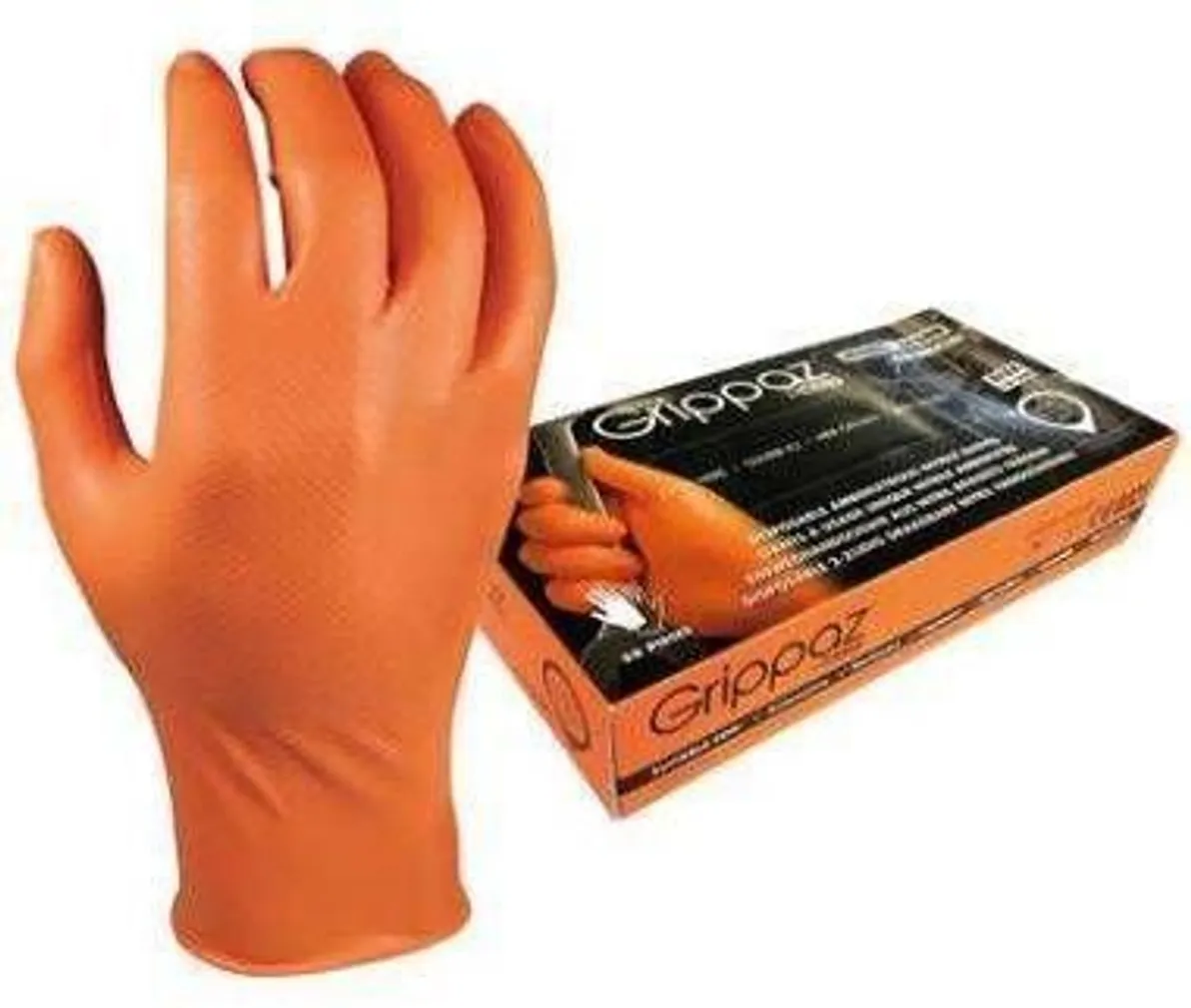 ÜHEKORDSED NITRIILKINDAD GRIPPAZ M-SAFE 50TK/PAKK 10/XL