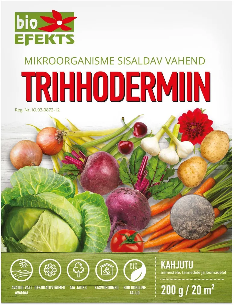 MIKROBIOLOOGILINE VÄETIS BIOEFEKTS TRIHHODERMIIN 200G