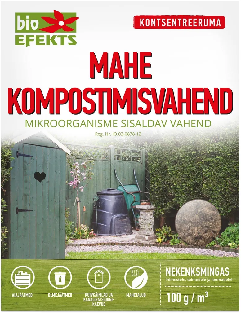 MIKROBIOLOOGILINE PREPARAAT BIOEFEKTS BIOCOMPOSTER 100G