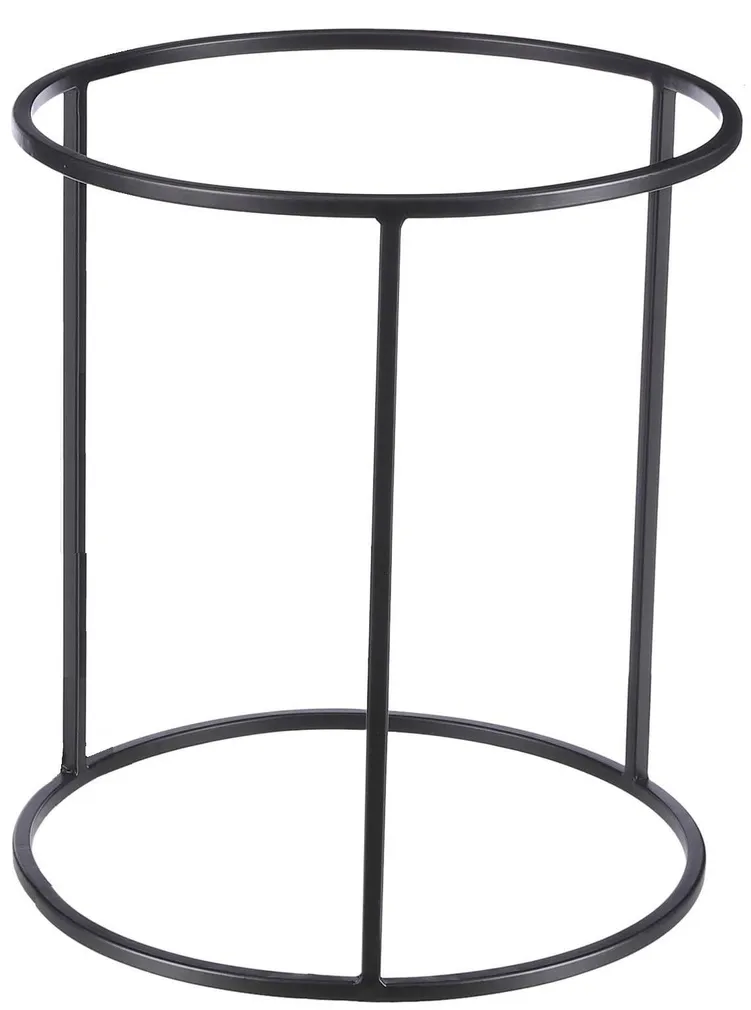 LILLEPOTI ALUS MICA 40X36CM, MUST