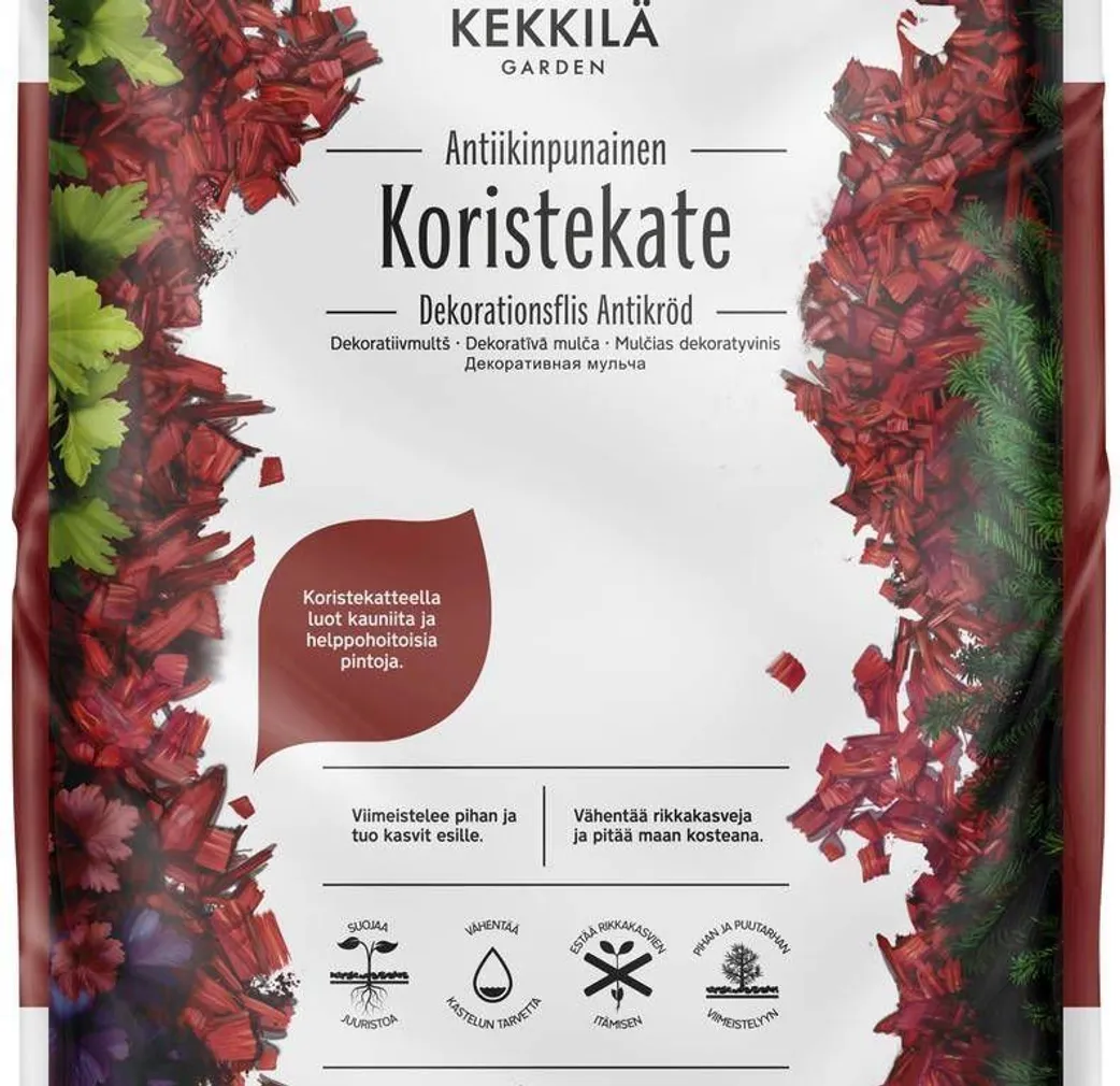 DEKORATIIVKATE KEKKILÄ ANTIIKPUNANE 45L