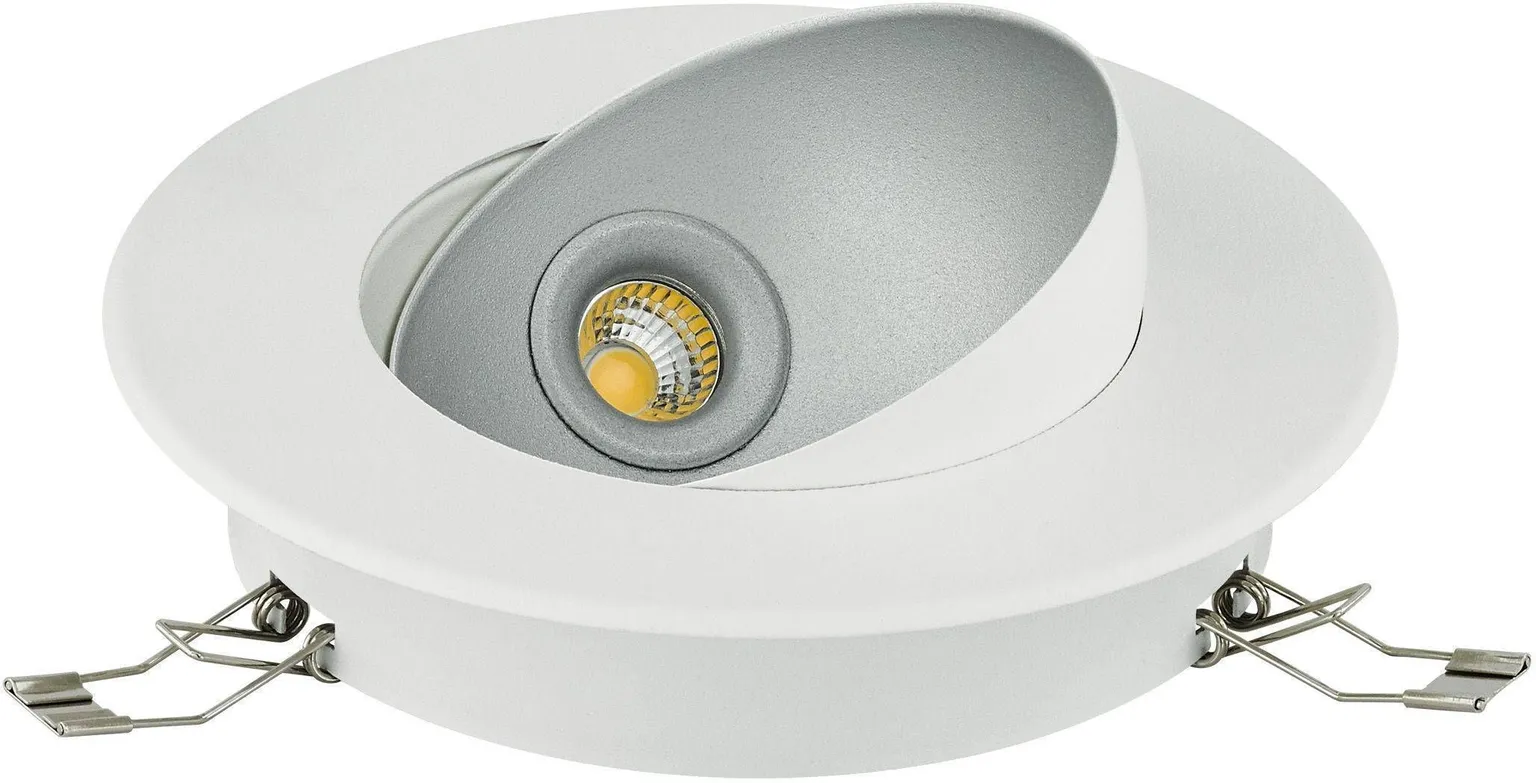 RIPPLAEVALGUSTI EGLO RONZANO1 5W LED 480LM 3000K VALGE HÕBEDANE