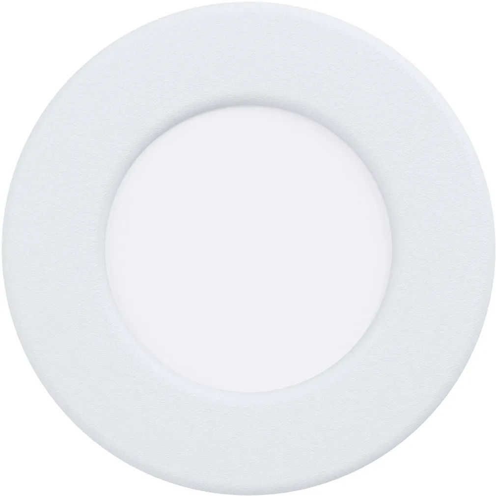 RIPPLAEVALGUSTI EGLO FUEVA5 2,7W LED 330LM 3000K Ø86MM VALGE