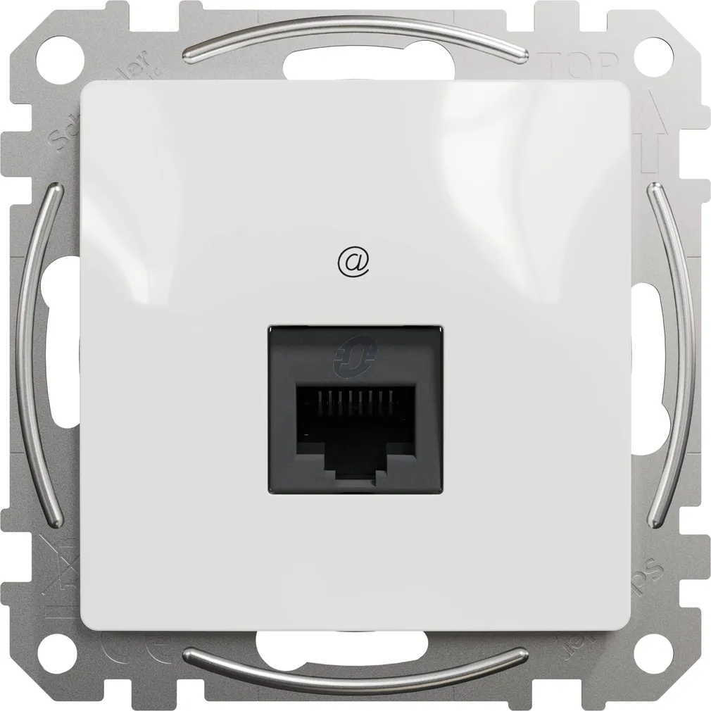 ARVUTIPESA SCHNEIDER-ELECTRIC 1XRJ45 CAT6 SEDNA DESIGN VALGE