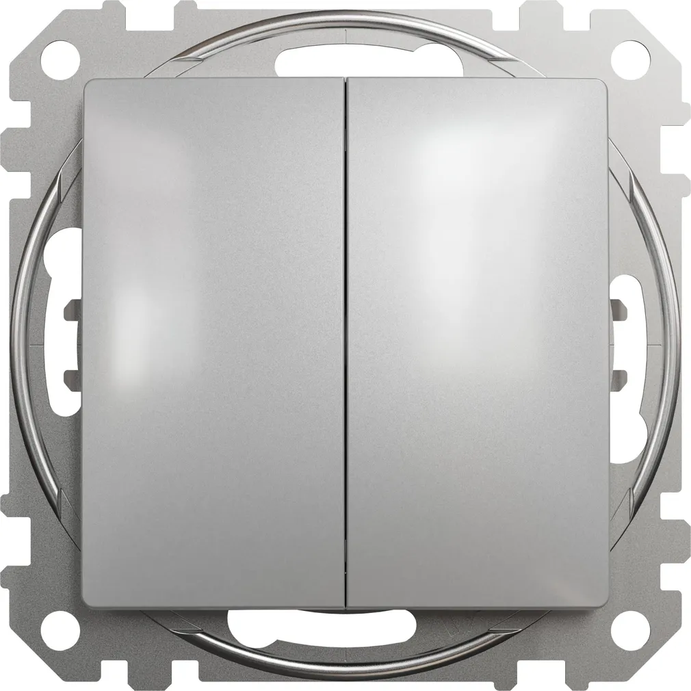 LÜLITI 2-NE VEKSEL SCHNEIDER-ELECTRIC SEDNA DESIGN ALU