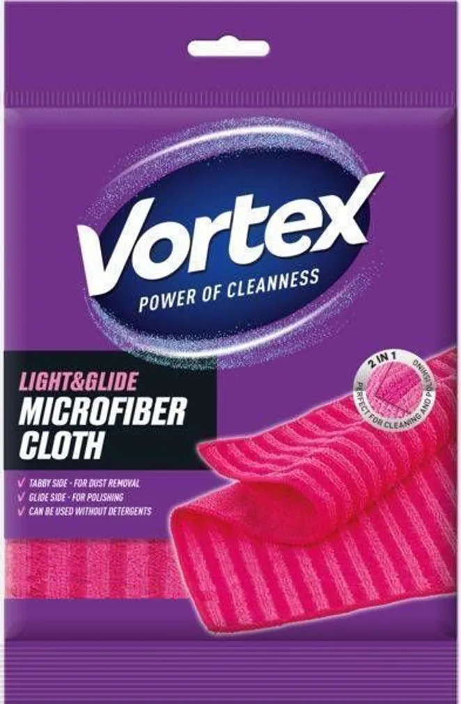 MIKROFIIBERLAPP VORTEX LIGHT&GLIDE 1TK PAKIS