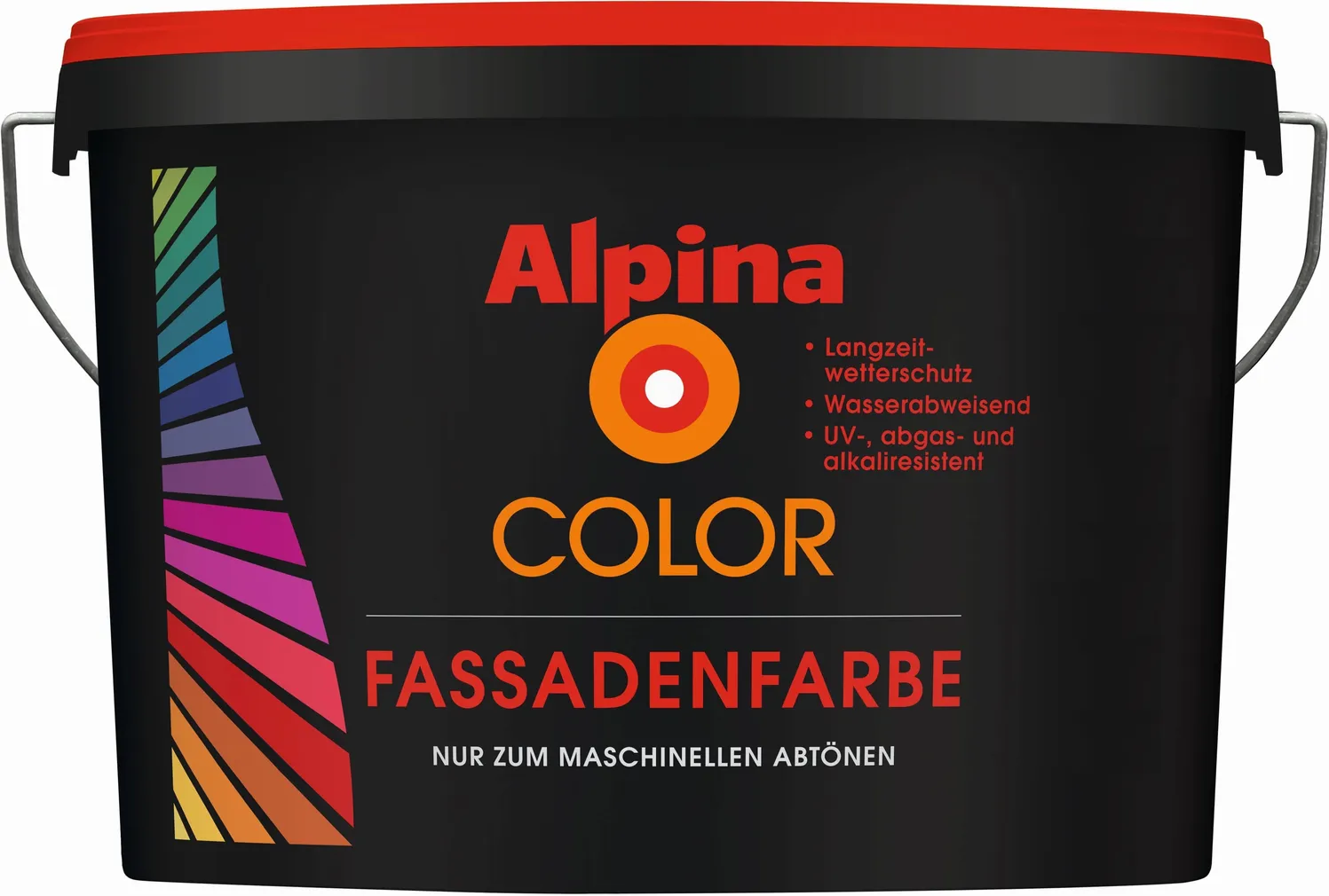 KIVI-JA KROHVFASSAADIVÄRV ALPINA COLOR 2,5L B1 MATT VALGE