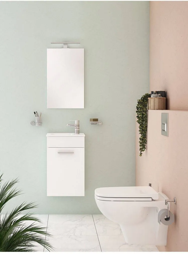 VANNITOAMÖÖBLI KOMPLEKT VITRA MIA 40CM VALGE