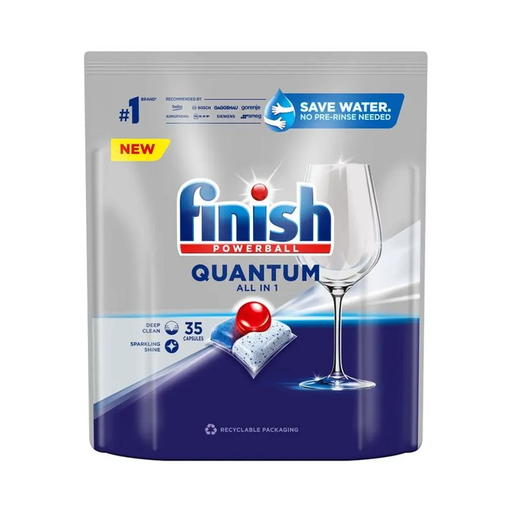 NÕUDEPESUMASINA TABLETID FINISH QUANTUM 35TK PAKIS