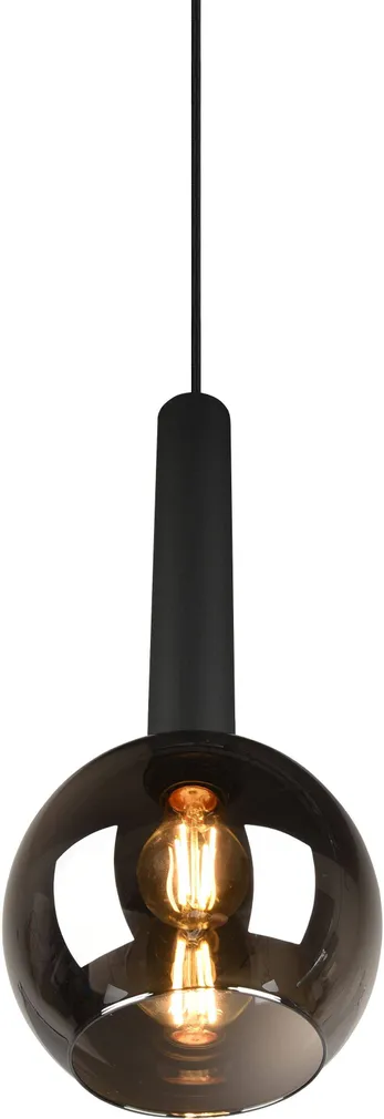 LAELAMP TRIO CLAYTON E27 20CM MATT MUST