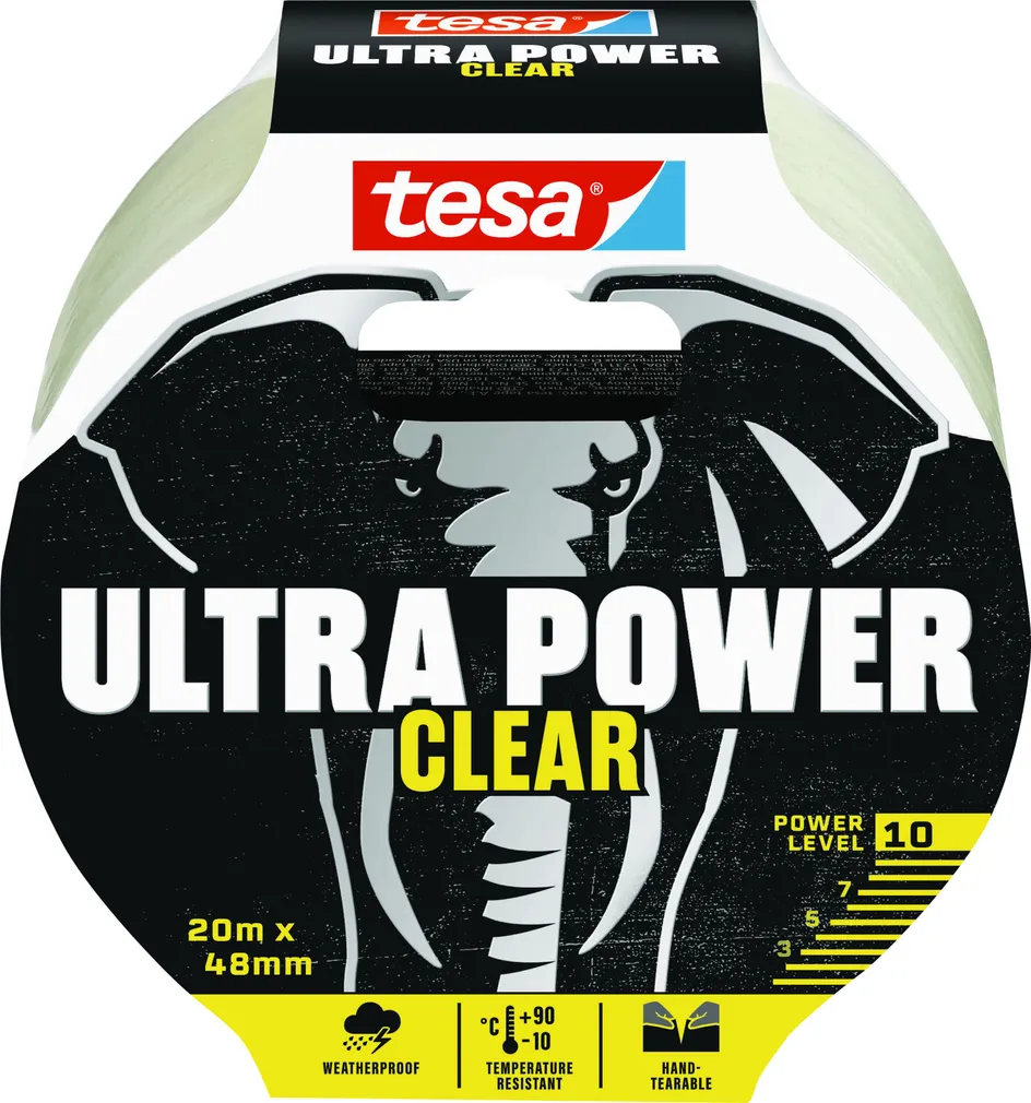 PARANDUSTEIP TESA ULTRA POWER CLEAR 20MX48MM LÄBIPAISTEV 